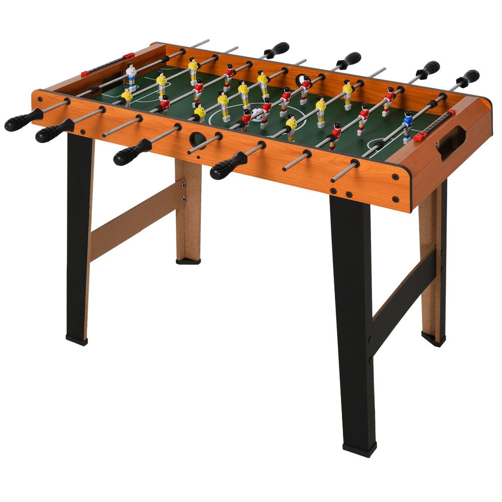 Football Table Heavy Duty 84.5cm for Arcades, Pub, Game Room, 8 Rods, 2 Foosballs