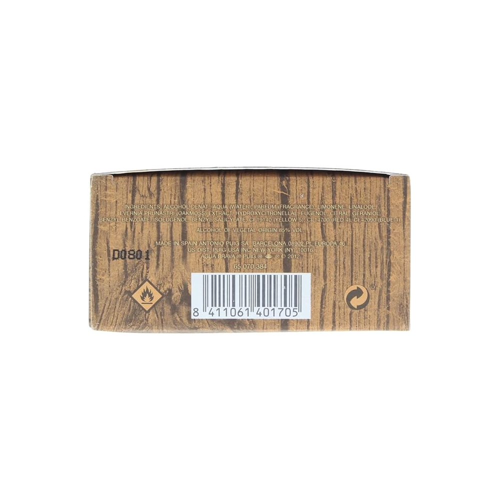 Puig Agua Brava Men Eau De Cologne Spray 100ml