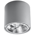 Aluminum GU10 Ceiling Lamp - Modern Design