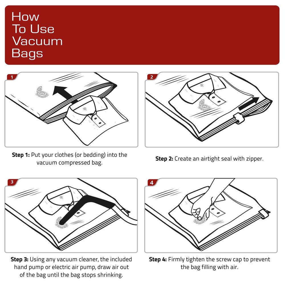 Maximize Storage Space with Vacuum Bag - Ideal Solution for All Your Organizational Needs