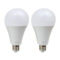 25W E27 Screw LED Light GLS bulbs, Energy Saving Edison Cool White 6000K non dimmable lights Pack 2