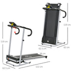 Fitness Solution: 1.25HP Electric Treadmill! Foldable, Durable, Stay Fit at Home with