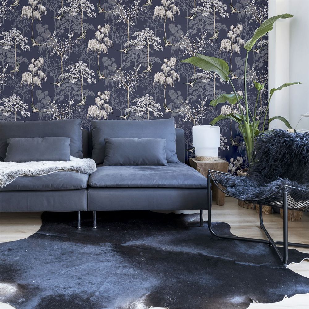 Japanese Garden Blue - for Your Zen Oasis