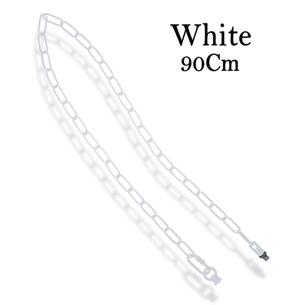 White Light Chain for Ceiling Pendant Chandeliers, Versatile, 38mm x 16mm