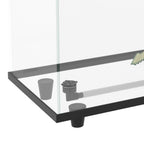 Turtle Tank 28L Glass Turtle Aquarium w/ Easy-Drain 45 x 25 x 29cm