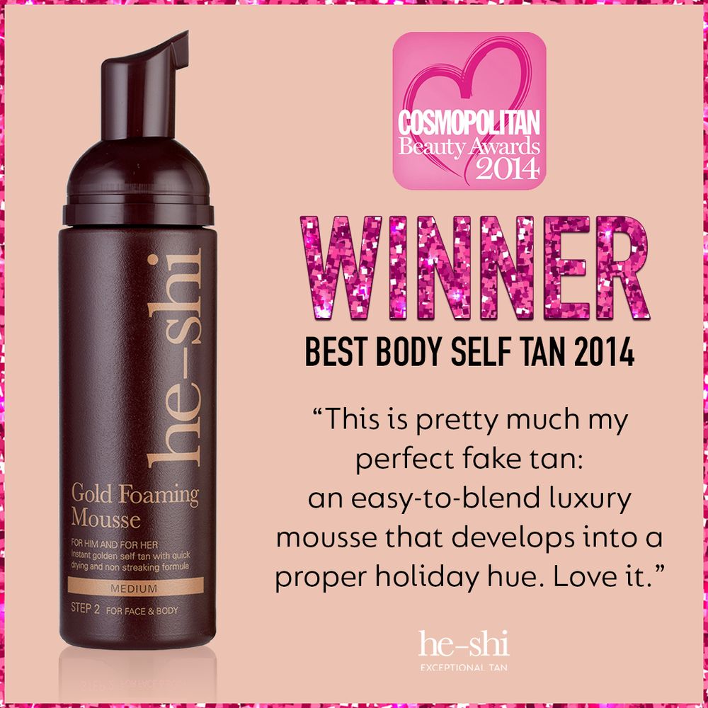 Medium Self Tan Foaming Mousse - Quick Dry