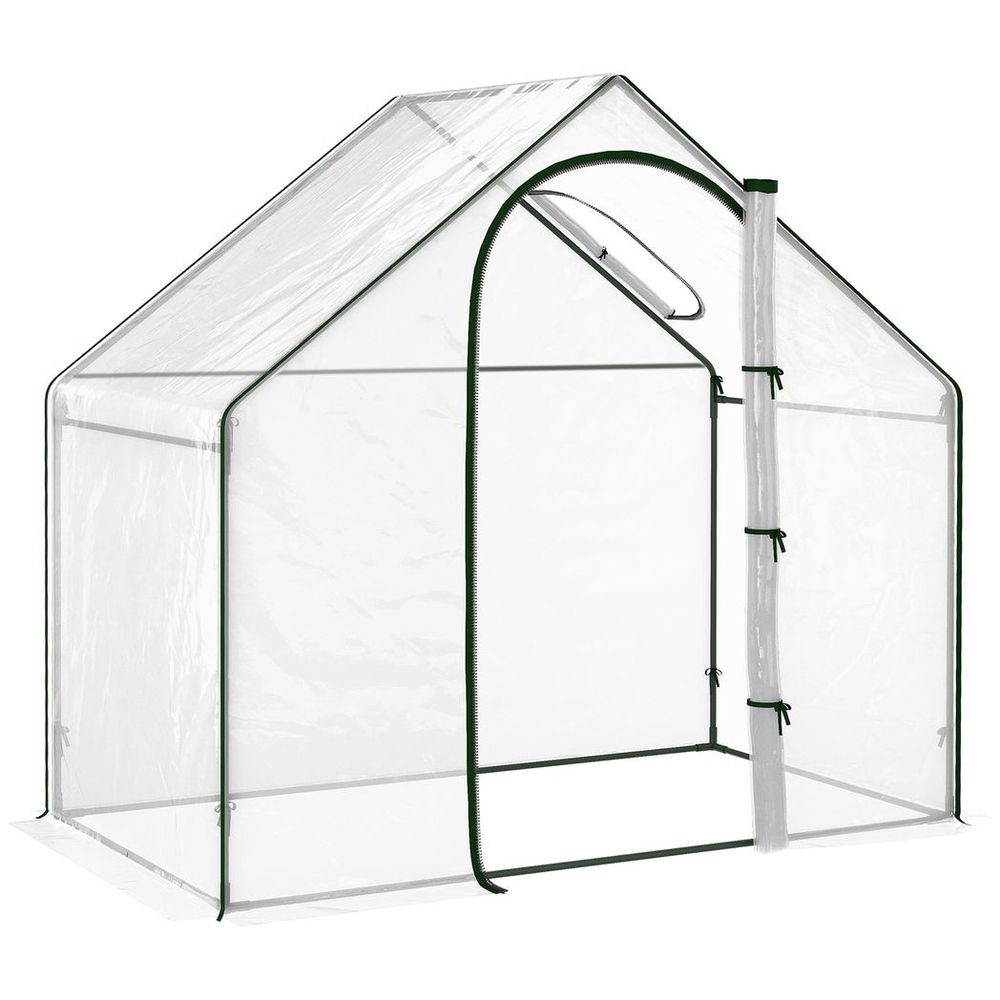 Portable Walk-in Greenhouse - Extend Growing Season, Protect Plants