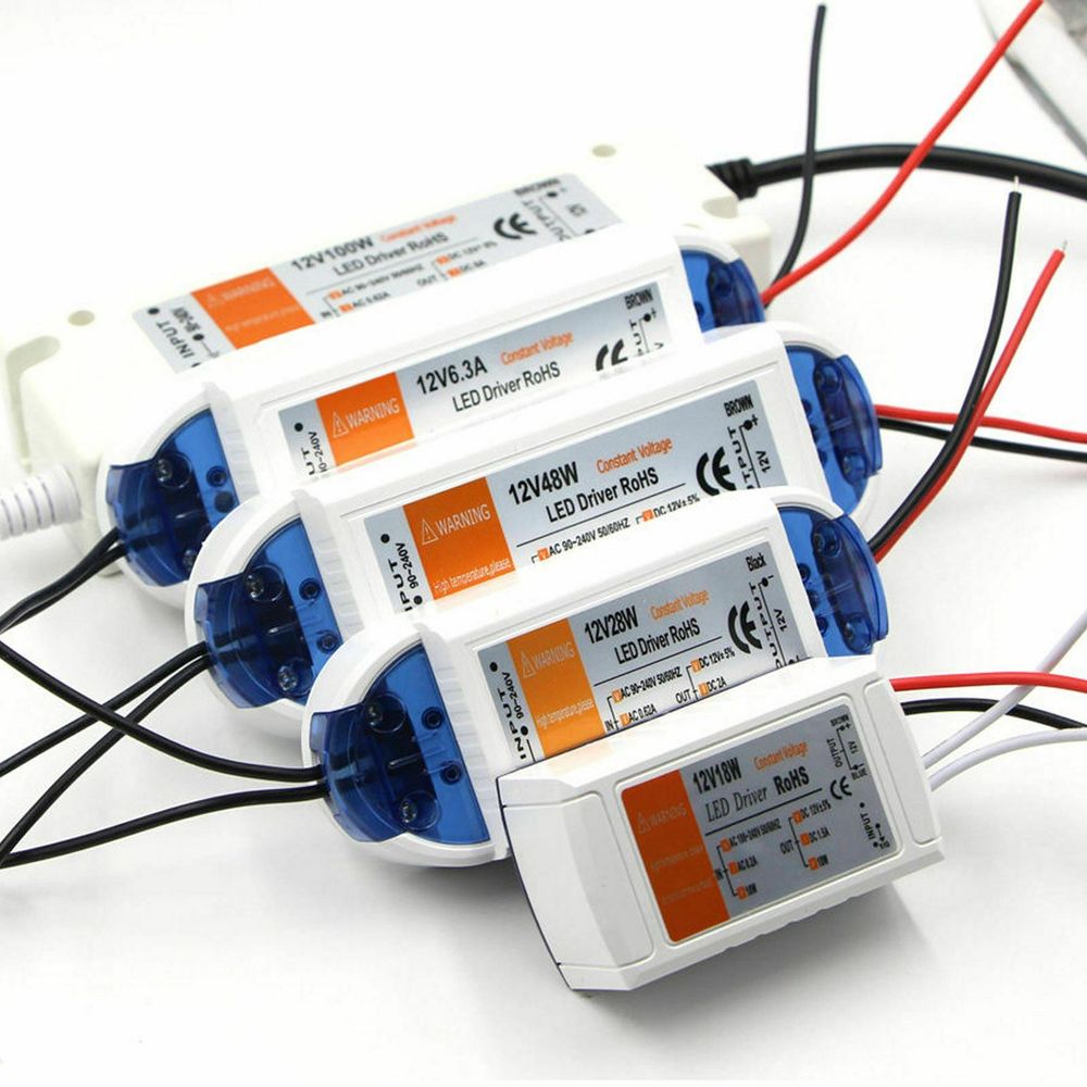 LED 18W100W Power Adapter Driver DC12V LED Transformer for LED Strips CCTV