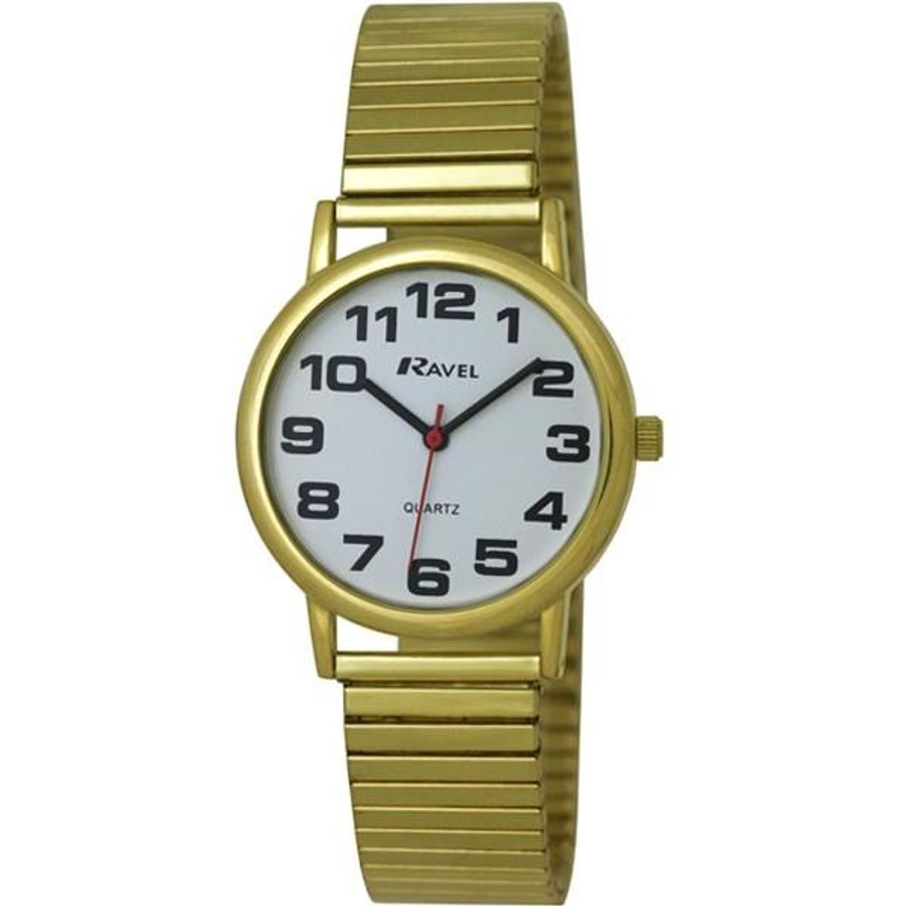 Gilt Expander Strap Watch.1s - Mens Watch