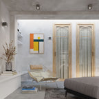 Modern Design Ceiling Lamp - Aluminum Quad Collection - Different Colors