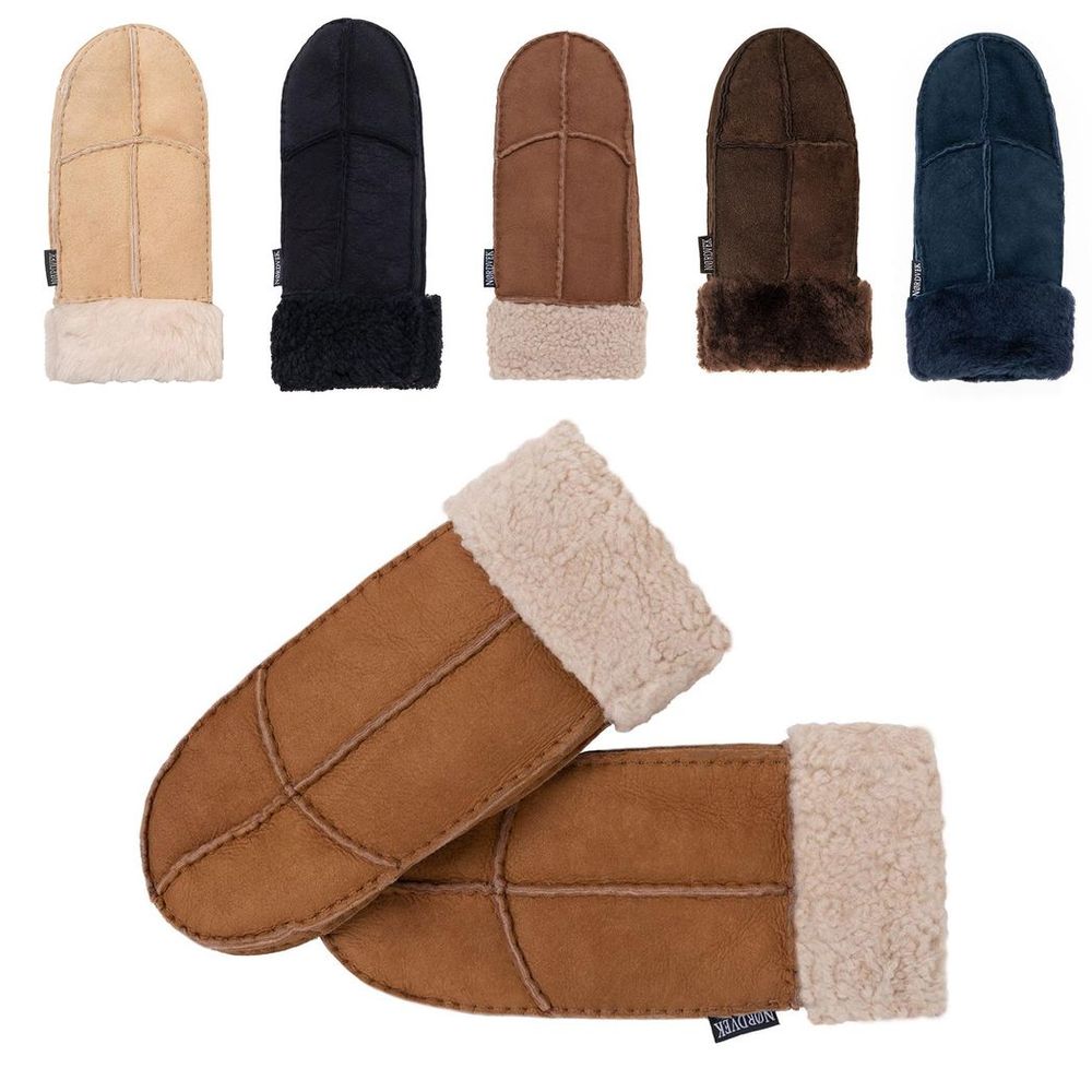 Womens Sheepskin Mittens - 308-100