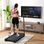 1-6 km/h Folding Motorised Treadmill Walking w/ Remote Control