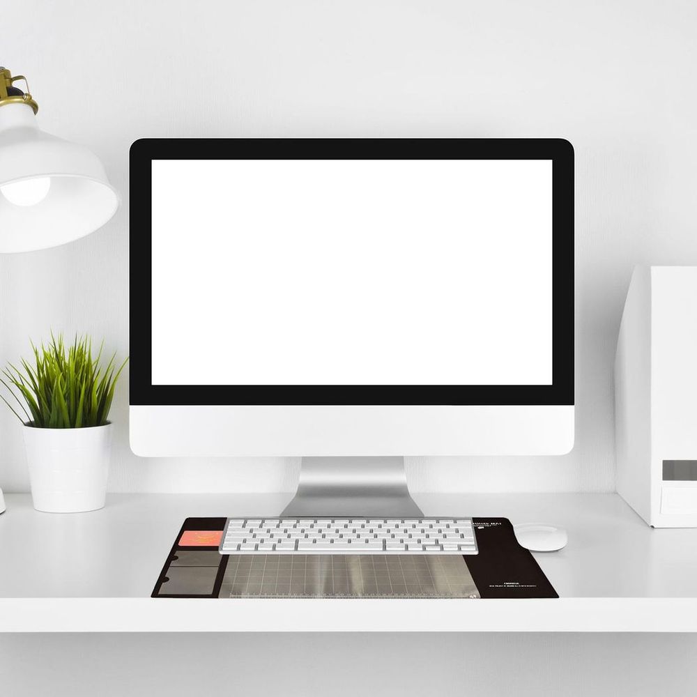 Multifunctional & Eco-friendly Office Desk Mouse Mat - Brown
