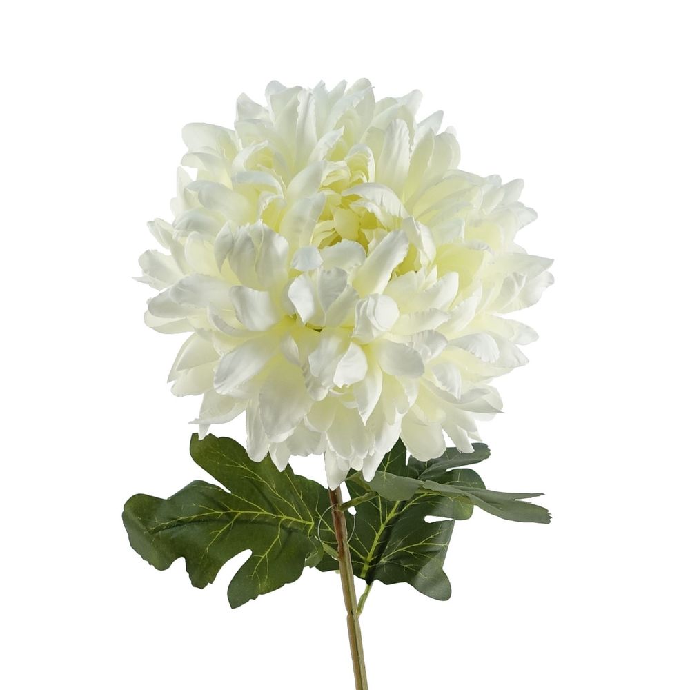 75cm Extra Large Chrysanthemum - White