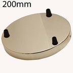 3-Way Multi-Outlet Ceiling Rose, 5 Colors