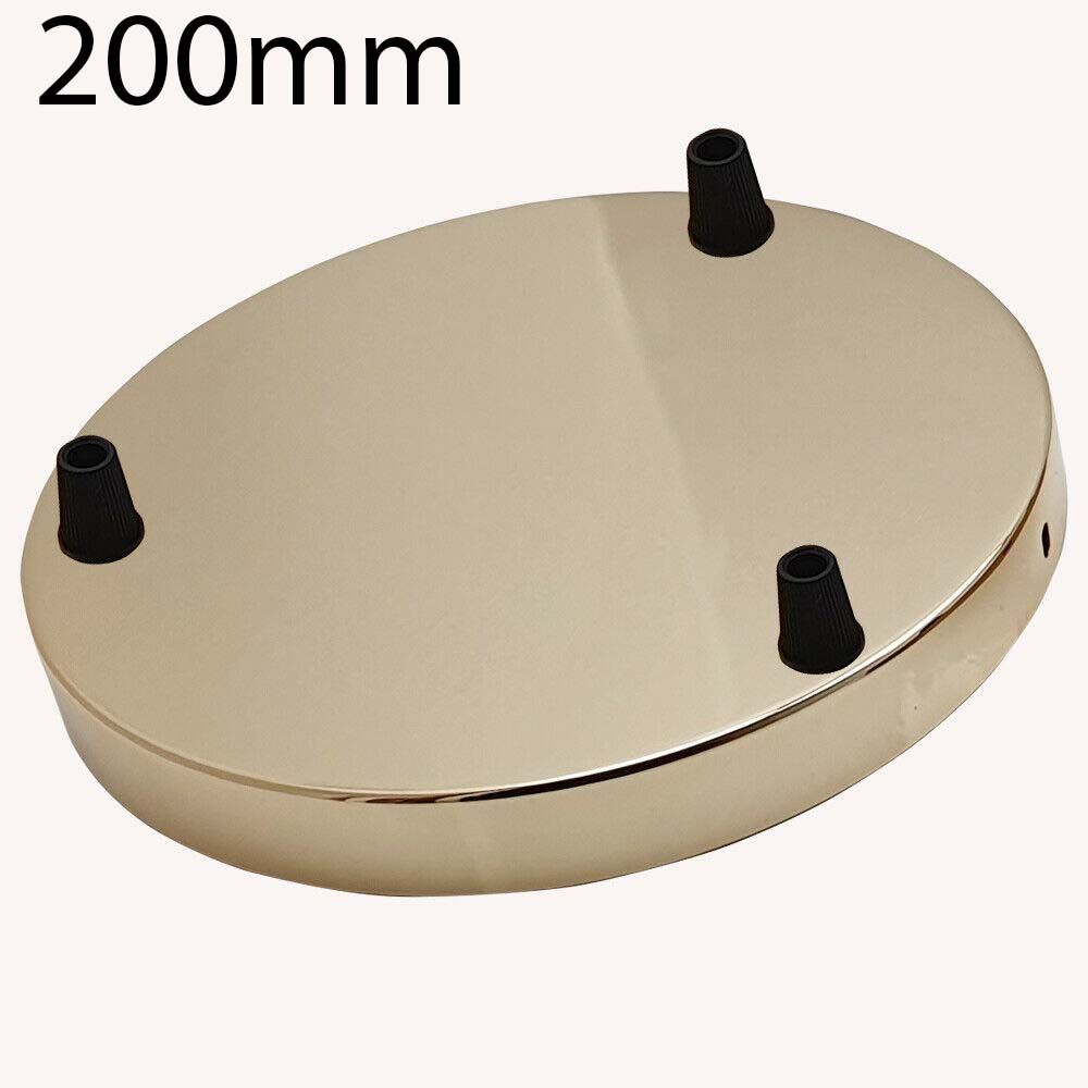3-Way Multi-Outlet Ceiling Rose, 5 Colors