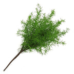 45cm Artificial Asparagus Fern Plant - Lifelike Replica for Low-Light Areas