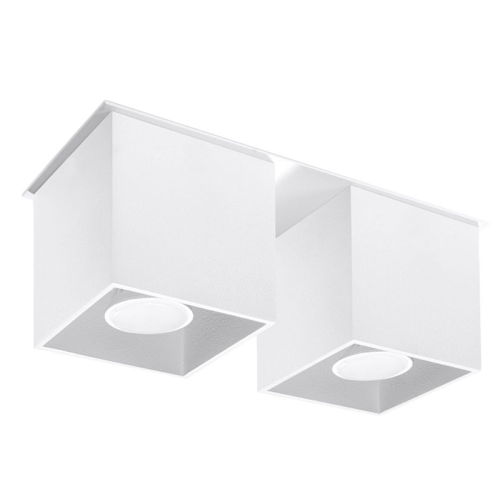 Quad Collection: Modern Design Ceiling Lamp, Aluminum, GU10 - Stylish Lighting!
