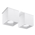 Quad Collection: Modern Design Ceiling Lamp, Aluminum, GU10 - Stylish Lighting!