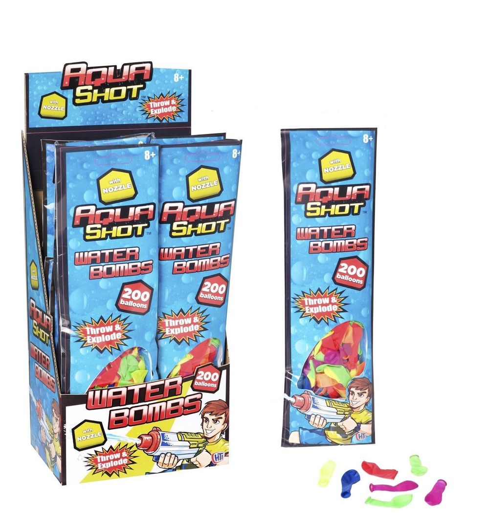 Water Bombs with Nozzle - 200-Pack - Fun & Safe - Suitable for Kids 8+"