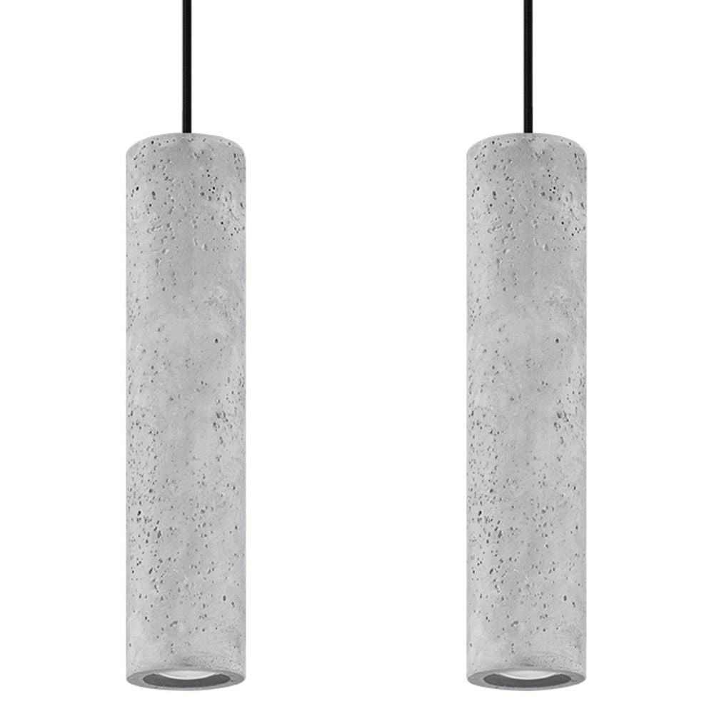 Industrial Pendant Lamp - Luvo Concrete Design - GU10