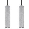 Industrial Pendant Lamp - Luvo Concrete Design - GU10
