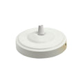 Vintage White Ceiling Rose - 108mm Diameter - Light Fitting