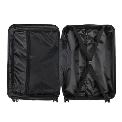 3 Pcs Suitcase Lightweight ABS Carry-on Hand Luggage 4 Spinner Wheels Trolley Case with Ideal Detail