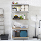 Large 5 Tier Garage Shelving Racking GALVANISED