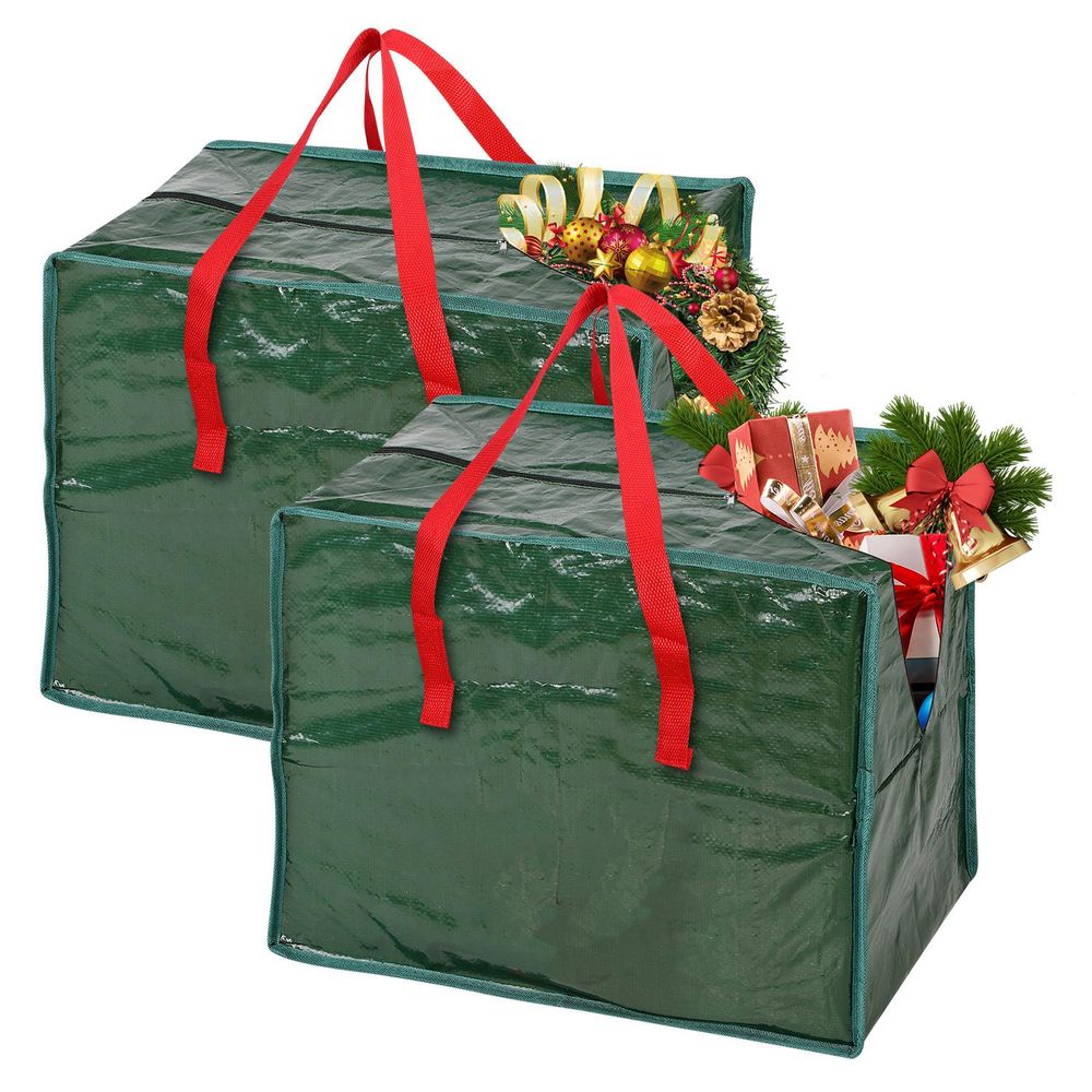 Christmas Baubles & Tinsel Storage Bag - Organize & Protect Your Holiday Decorations