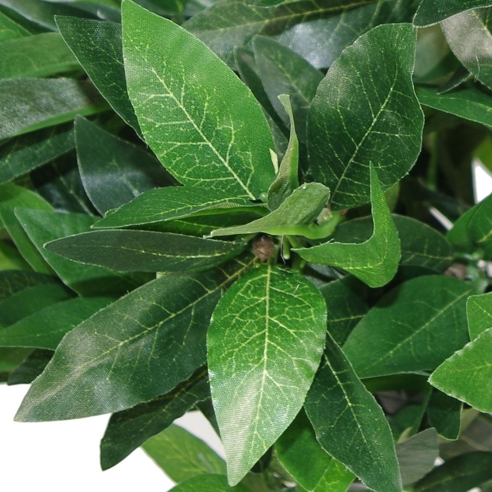 4ft Artificial Topiary Bay Trees - Extra Large Pair for Stunning Entrance - No Maintenance