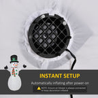 6.5ft Inflatable Snowman LED Christmas Xmas Air Blown Outdoor Garden Decor