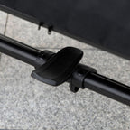 Foldable Dog Carriage w/ Universal Wheels - Black