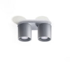 Ceiling lamp aluminum modern Design GU10 in Aluminum