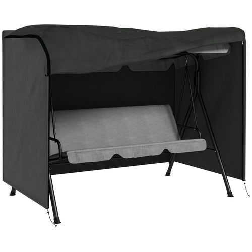 Large Outdoor Swing Chair Cover Garden Furniture Protector 164cm Grey