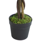 110cm Large Artificial Ficus Tree - Realistic & Bushy Design - for Hallways & Large Spaces - Easy to Shape