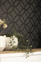 Sequin Geo Black sw9, Attention-Grabbing Design