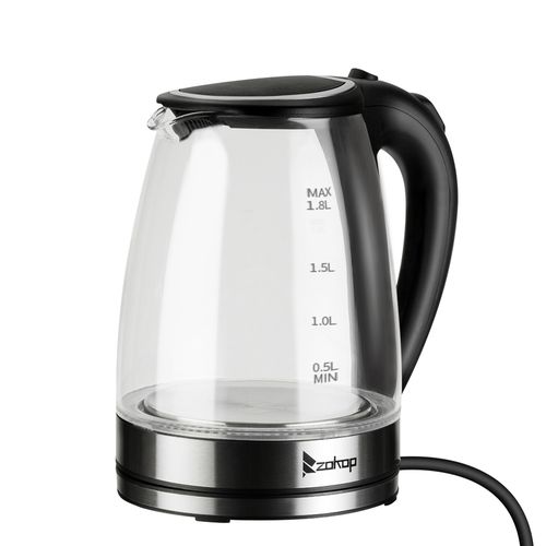 A 220V 2000W 1.8L Electric Glass Kettle UK Plug