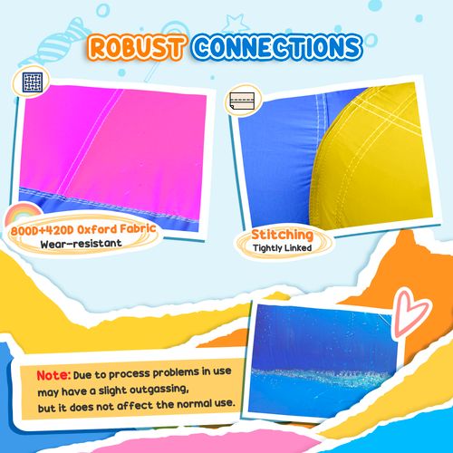 5 in 1 Bouncy Castle for Children with Blower, for Ages 3-8 Years