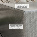 235x190x90cm Large Patio Set Outdoor Garden Furniture Cover Grey