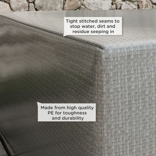 235x190x90cm Large Patio Set Outdoor Garden Furniture Cover Grey