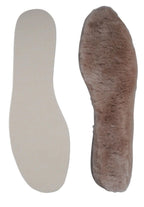 Sheepskin Insoles - Latex Backing - Can Be Cut To Size