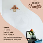 Vintage Industrial Rose Gold Retro Wall light Sturdy Metal Lamp Shade Lights Classic Style Electroplated Finish E27 lamp in Gold