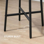 80cm Round Kitchen Table: Stylish, Space-saving, Steel Leg