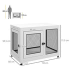 Dog Crate with 57dcm Detail