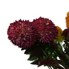70cm Large Ball Dahlia Artificial Flower Stem Pink