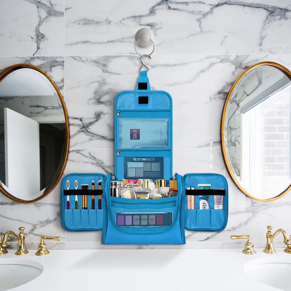 Toiletry Bag Blue