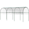 Tomato Greenhouse with Top Tap, Pointed Bottom and Guy Ropes, Clear
