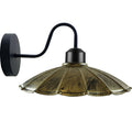 Rustic Wall Light For Living Room ~1214 Brushed Brass