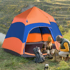 4 Person Pop Up Tent: Camping, Festival, Hiking - Family Shelter, Portable